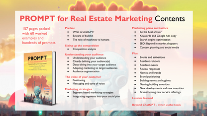 PROMPT for Real Estate Marketing (eBook)