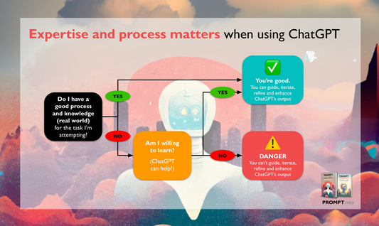 Expertise and process matter when using ChatGPT